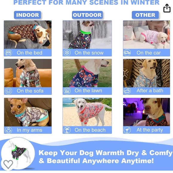 NWT LovinPet Jacket Warm Upgraded Flannel Size XL Pets Pajamas PJ’s Soft New - Picture 6 of 11